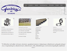 Tablet Screenshot of glembring.se